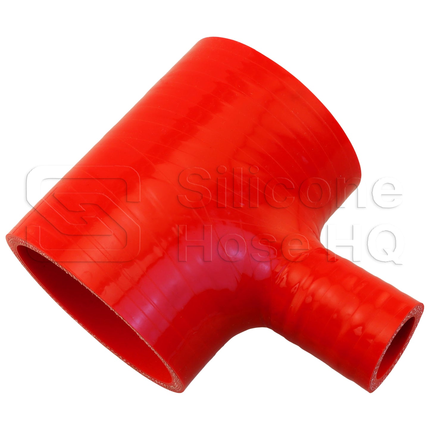 Silicone T-Hose, 70mm (2.75") ID w/25mm (1") ID Branch
