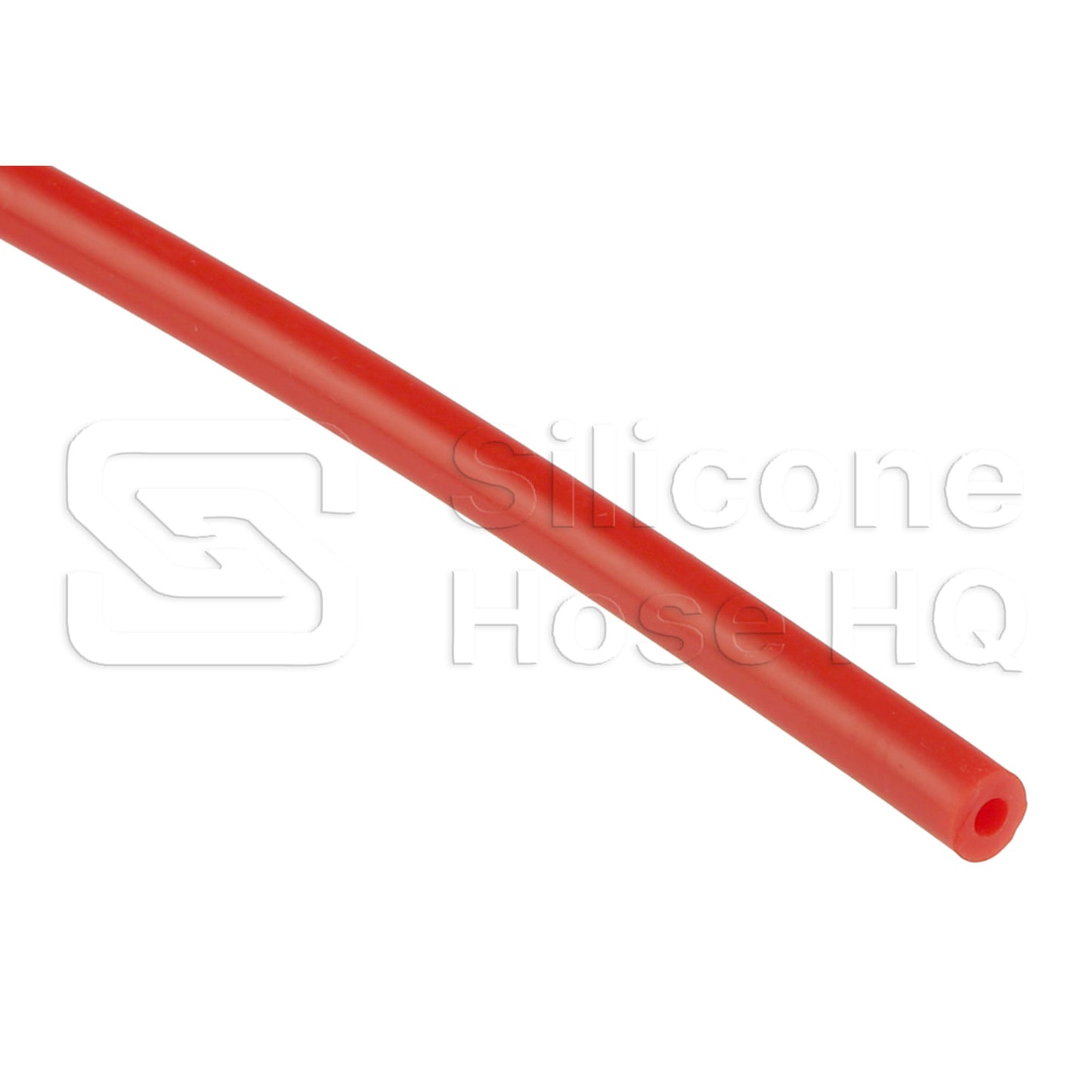 Silicone Vacuum Hose, 3mm (1/8") ID, sold per foot
