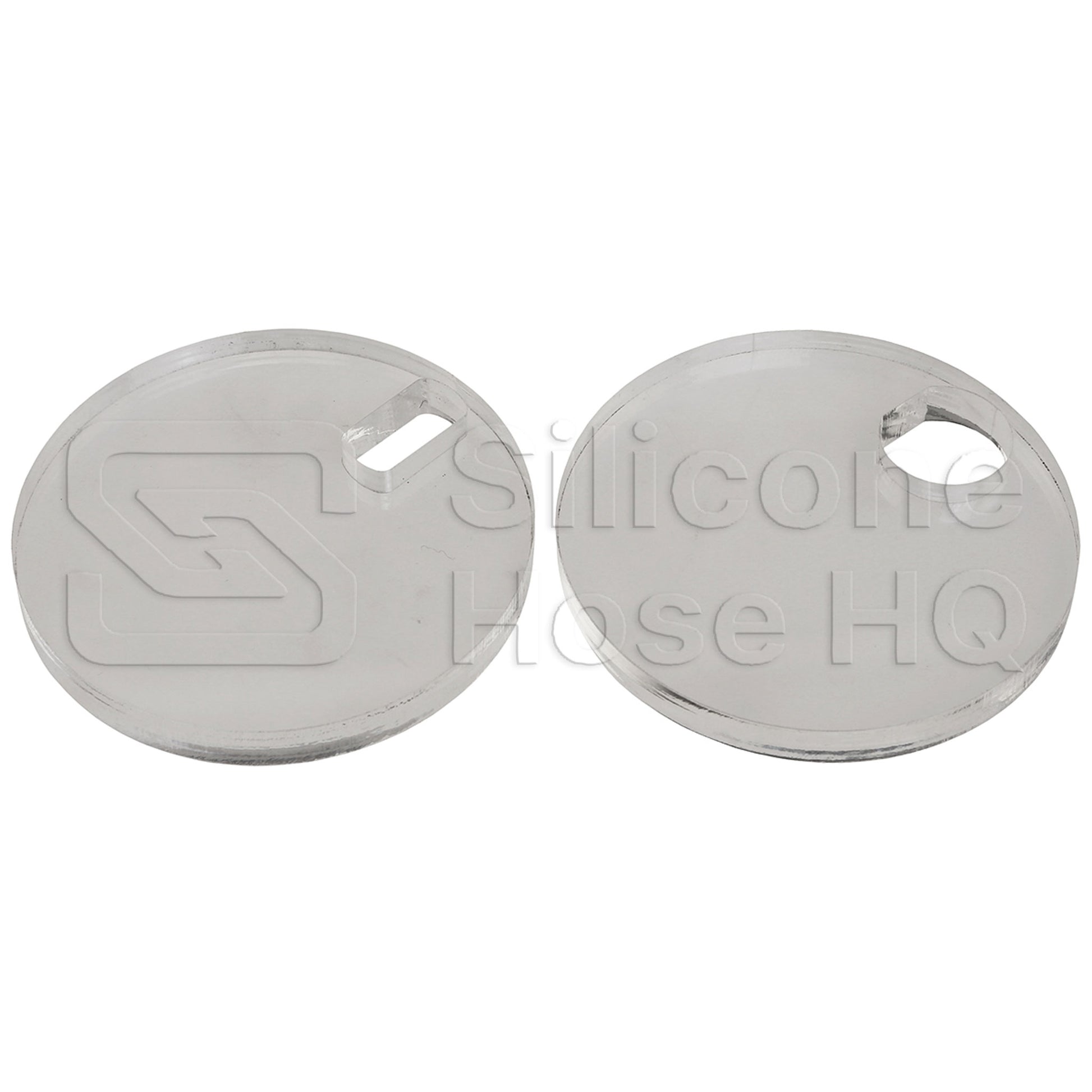 3.75" Acrylic Inserts for Silicone Hose Cutting Tool, pair