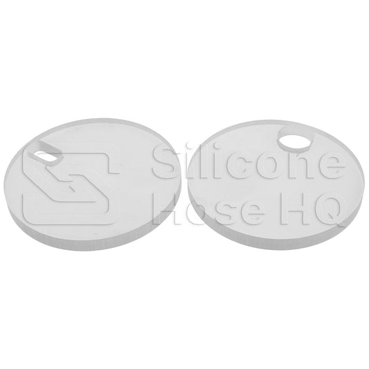 4.50" Acrylic Inserts for Silicone Hose Cutting Tool, pair