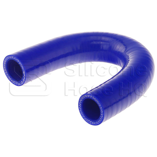 Silicone Hose, 1.00" I.D. 180 degree Elbow, 4" Legs