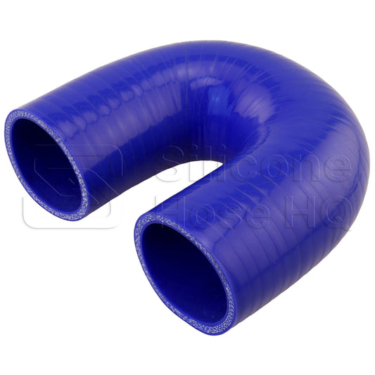 Silicone Hose, 2.00" I.D. 180 degree Elbow, 4" Legs