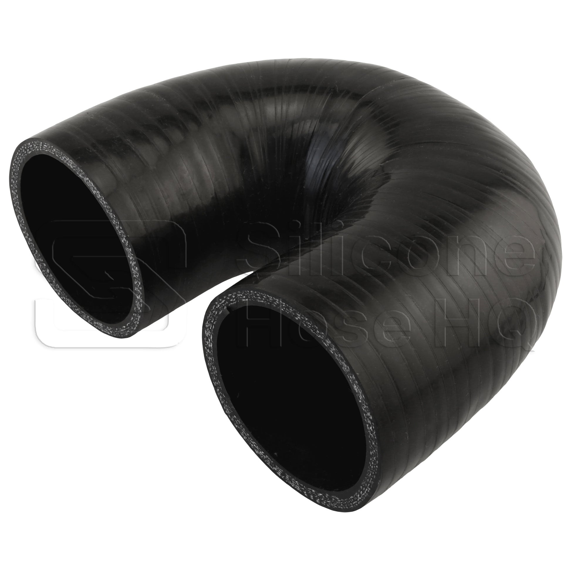 Silicone Hose, 2 1/2" I.D. 180 degree Elbow, 4" Legs