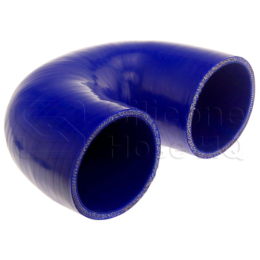 Silicone Hose, 2 3/4" I.D. 180 degree Elbow, 4" Legs