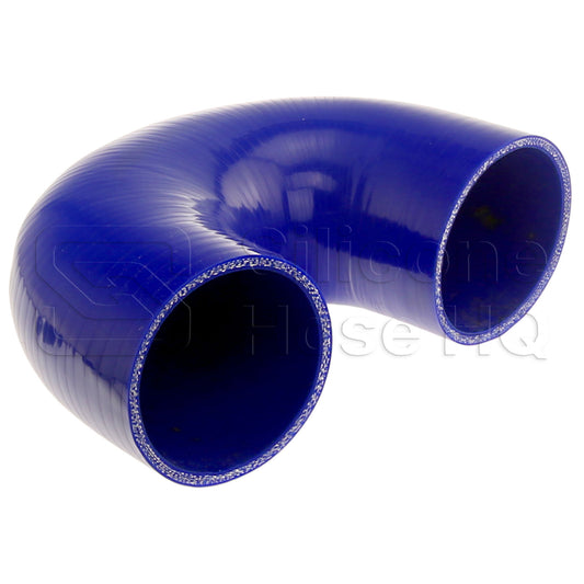 Silicone Hose, 3 1/4" I.D. 180 degree Elbow, 4" Legs