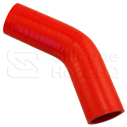 Silicone Hose, 1 5/8" I.D. 45 degree Elbow