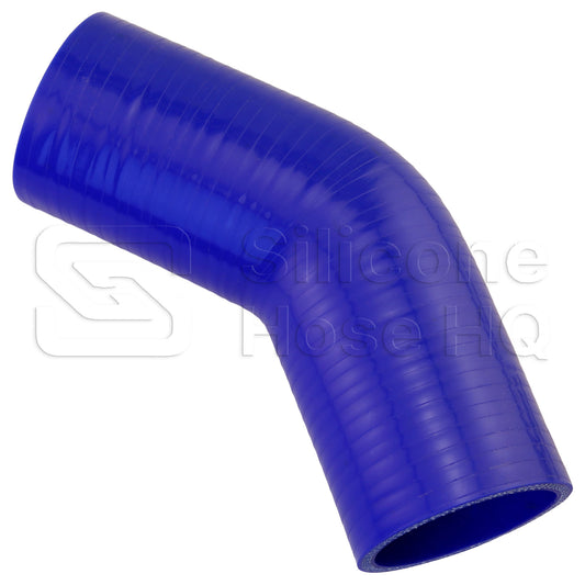 Silicone Hose, 2 1/2" I.D. 45 degree Elbow