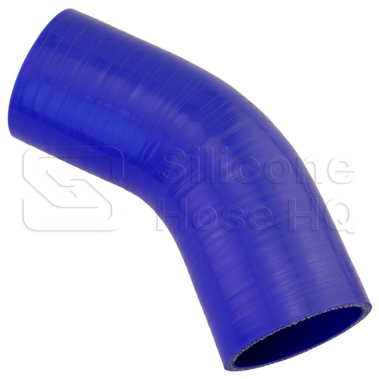 Silicone Hose, 2 3/4" I.D. 45 degree Elbow