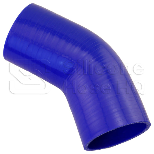 Silicone Hose, 3.00" I.D. 45 degree Elbow