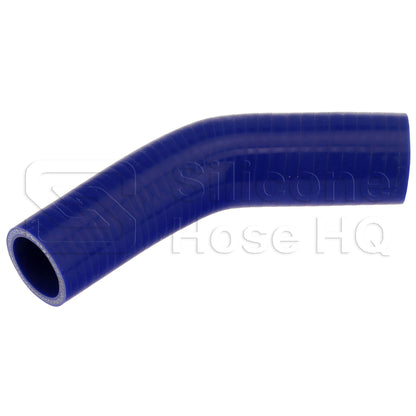 Silicone Hose, 1 1/2 x 1 3/8" 45 deg. Reducing Elbow