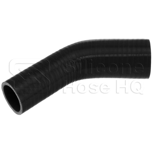 Silicone Hose, 1 3/4 x 1 1/2" 45 deg. Reducing Elbow