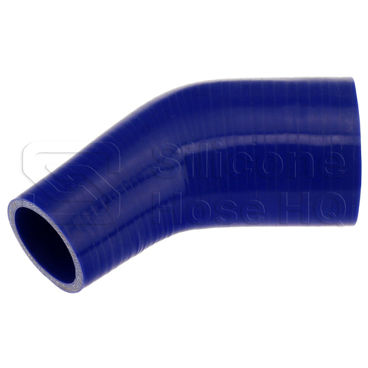 Silicone Hose, 3" to 2" 45 deg. Reducing Elbow