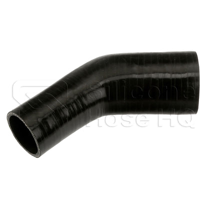 Silicone Hose, 3 x 2 1/4" 45 deg. Reducing Elbow