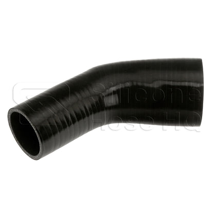 Silicone Hose, 3 1/4 x 2 1/2" 45 deg. Reducing Elbow