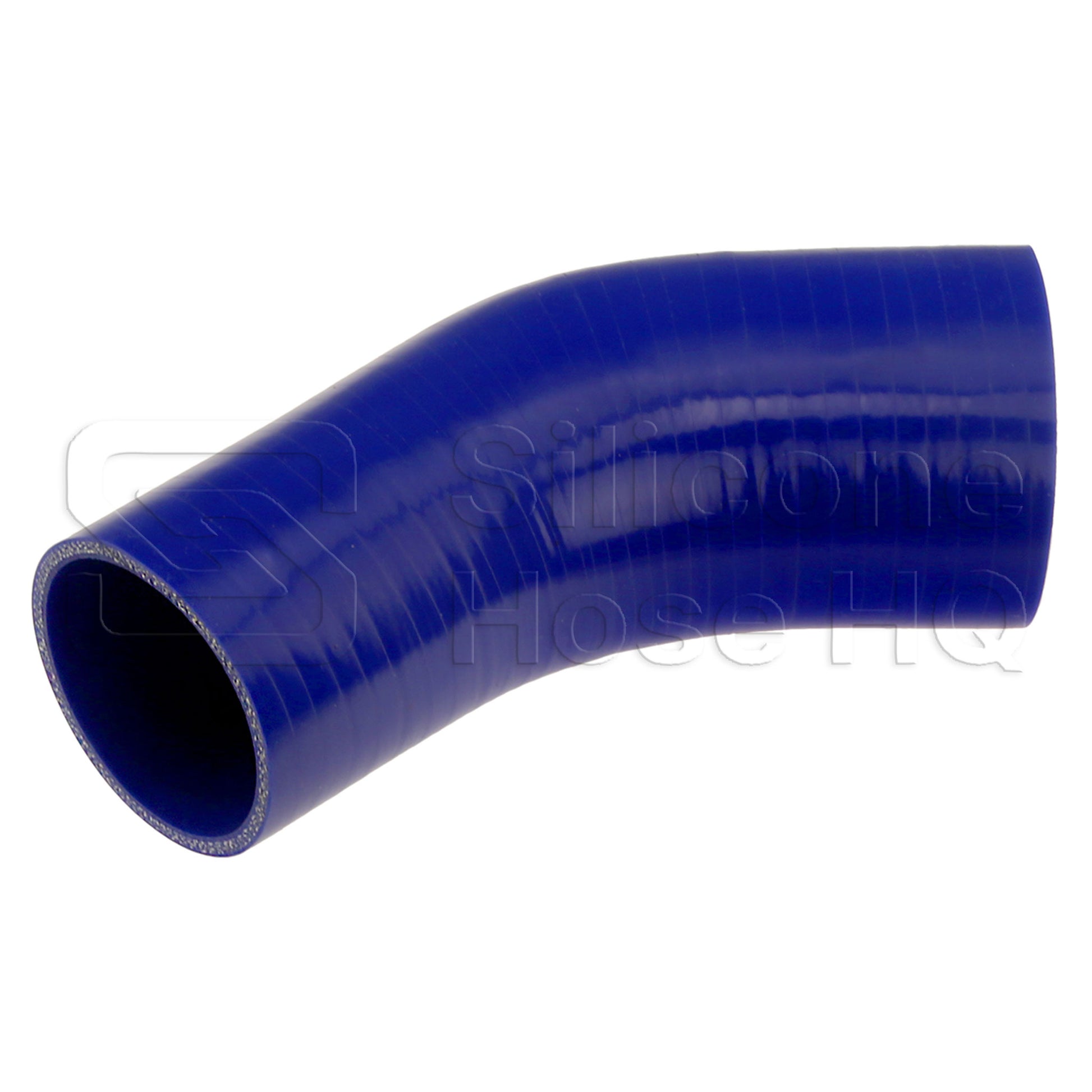 Silicone Hose, 3 1/2 x 3" 45 deg. Reducing Elbow