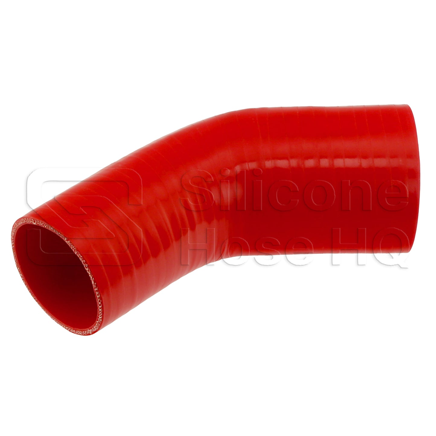 Silicone Hose, 3 1/2 x 3" 45 deg. Reducing Elbow