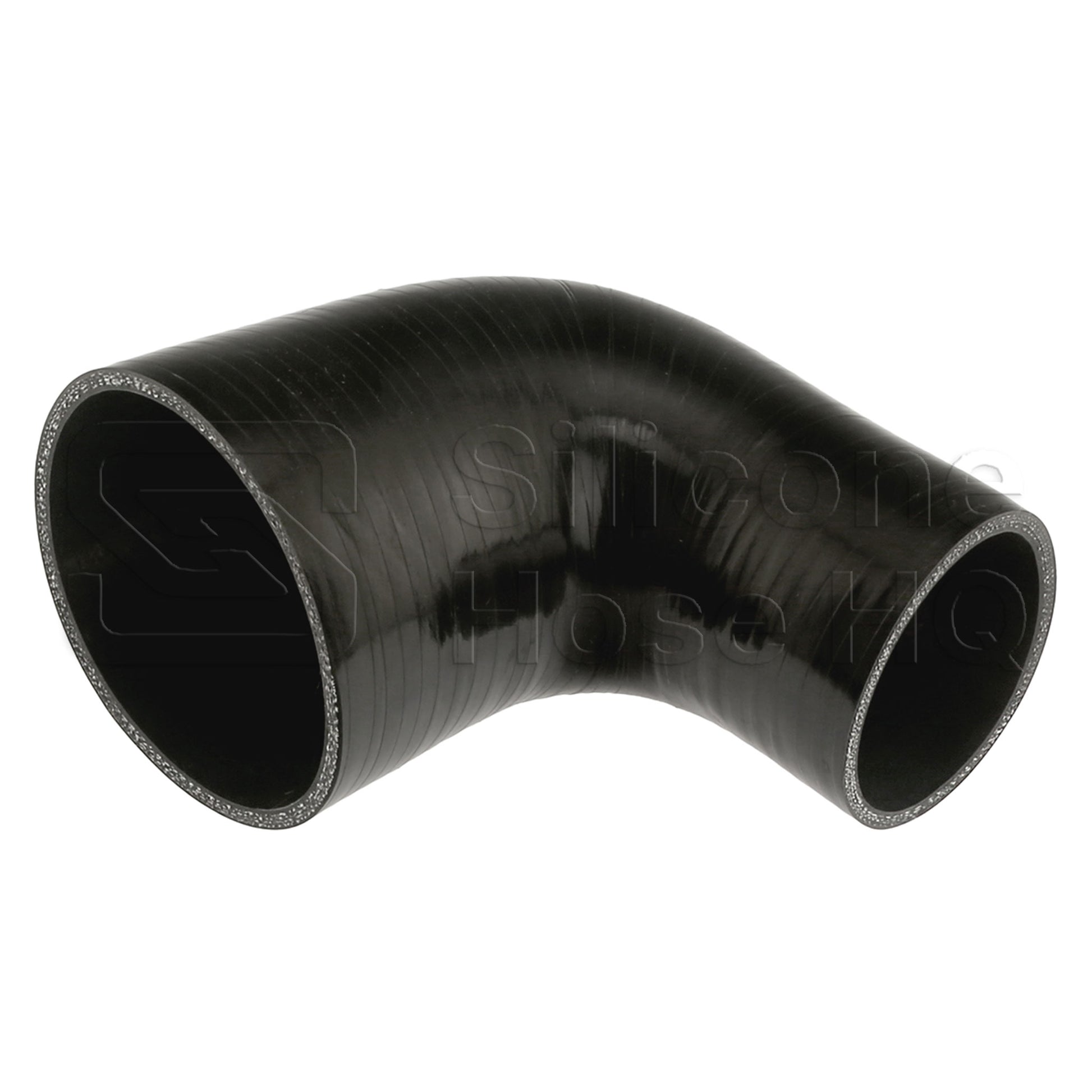 Silicone Hose, 4 x 3" 90 deg. Reducing Elbow