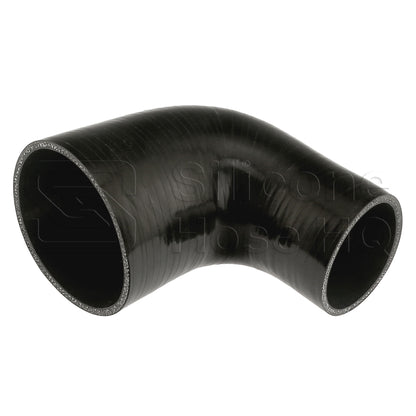Silicone Hose, 4 x 3" 90 deg. Reducing Elbow