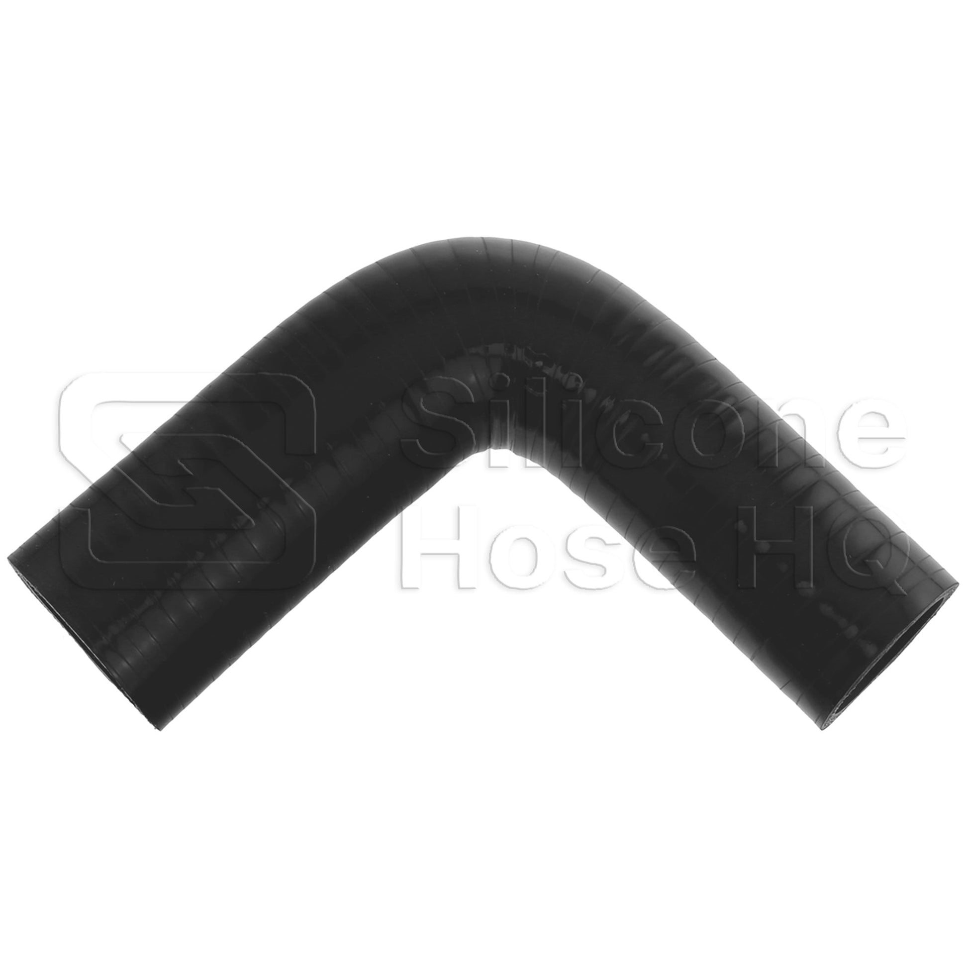Silicone Hose, 1 1/2 x 1 3/4" 90 deg. Reducing Elbow