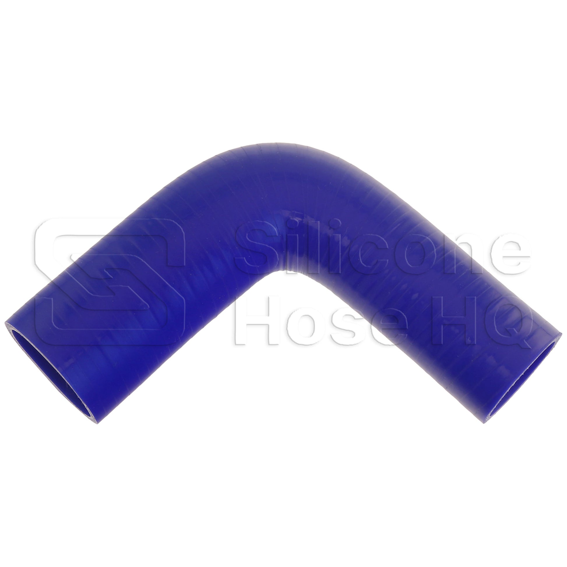 Silicone Hose, 1 1/2 x 1 3/4" 90 deg. Reducing Elbow