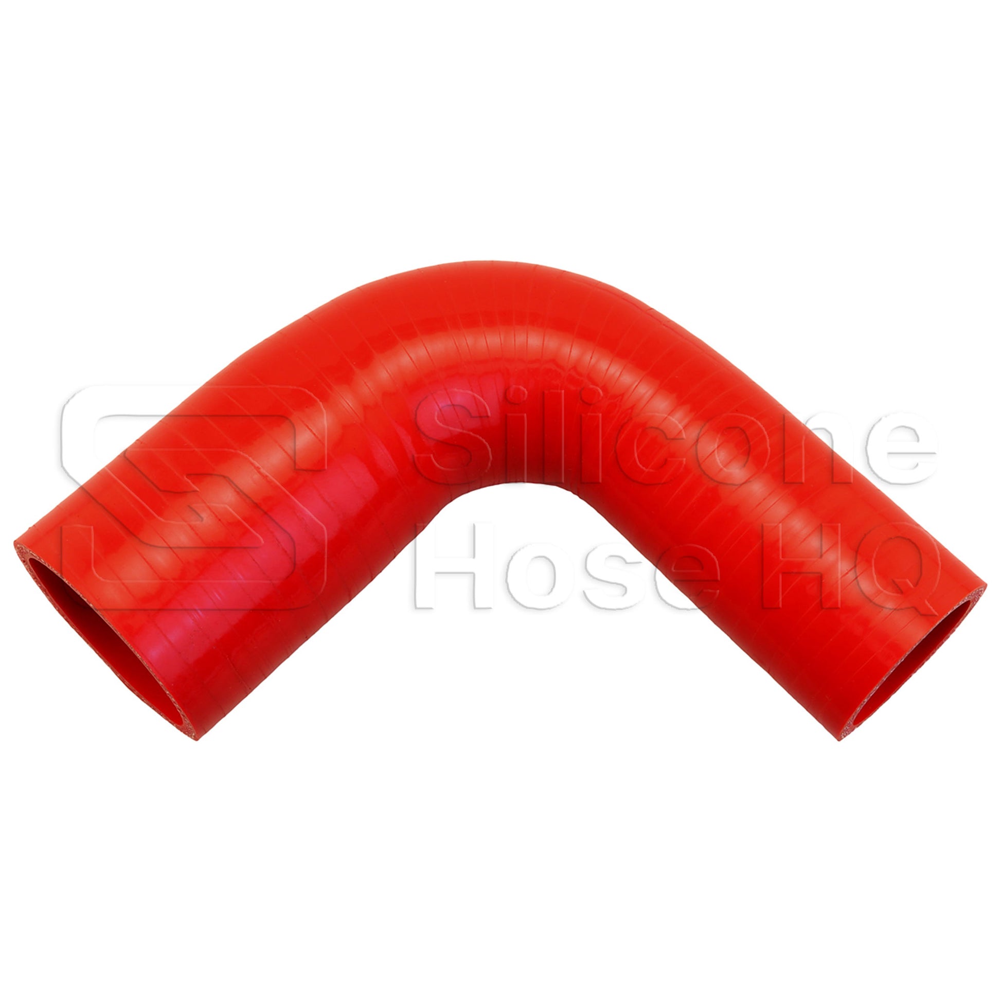 Silicone Hose, 1 1/2 x 2" 90 deg. Reducing Elbow