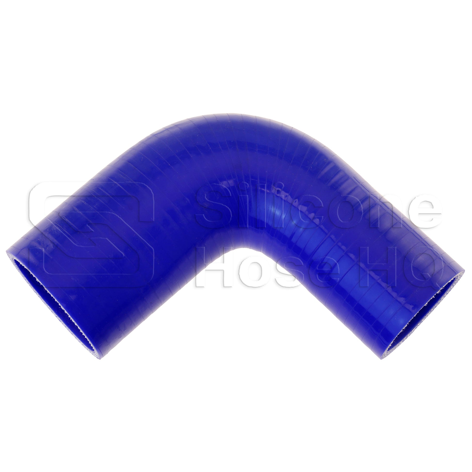 Silicone Hose, 2 3/8 x 2" 90 deg. Reducing Elbow