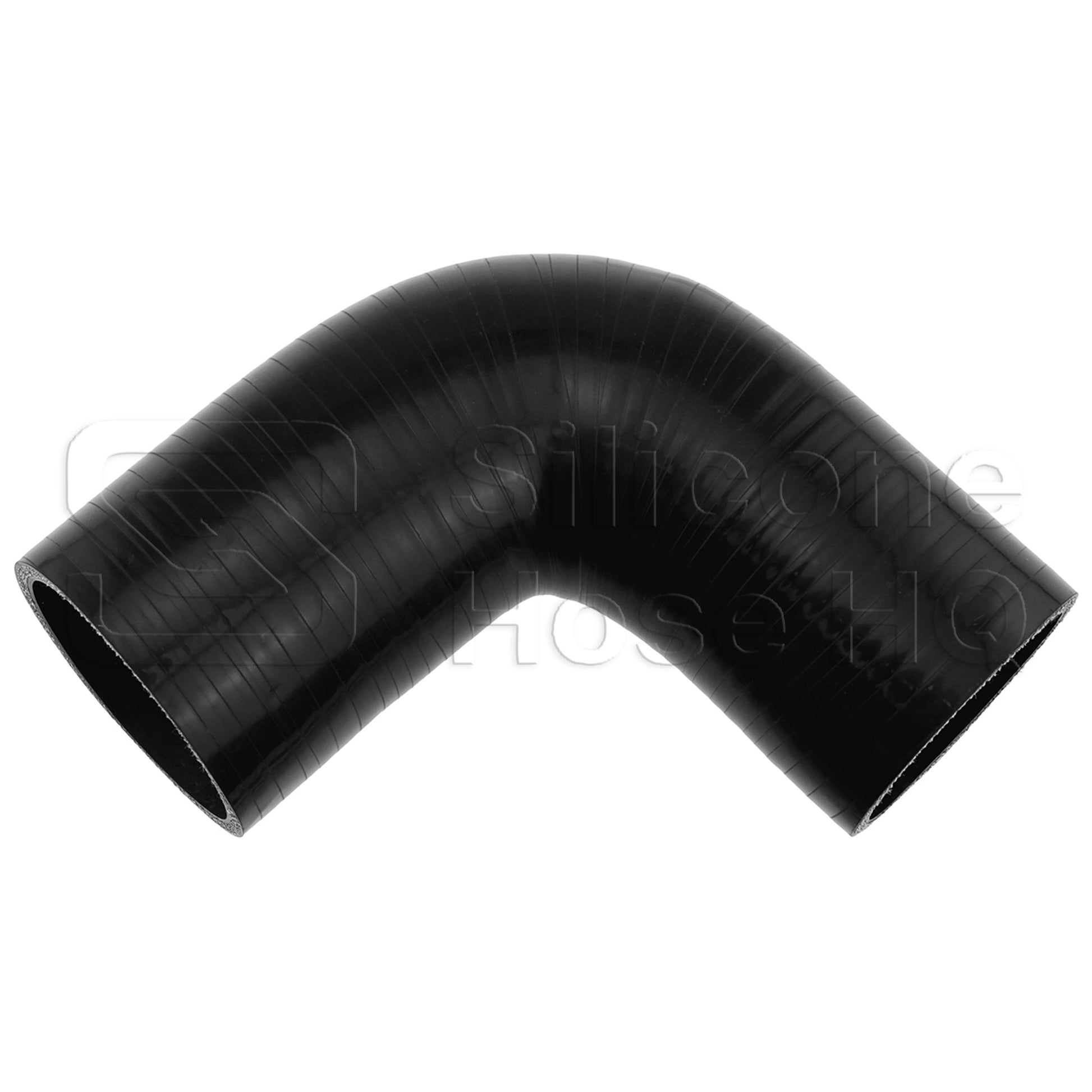 Silicone Hose, 2 3/4" x 2 1/2" 90 deg. Reducing Elbow