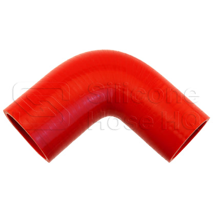 Silicone Hose, 2 3/4" x 2 1/2" 90 deg. Reducing Elbow