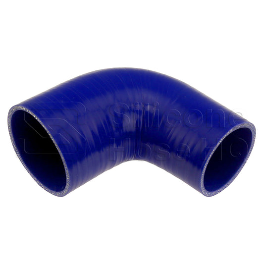 Silicone Hose, 3 1/2" x 3.00" 90 deg. Reducing Elbow