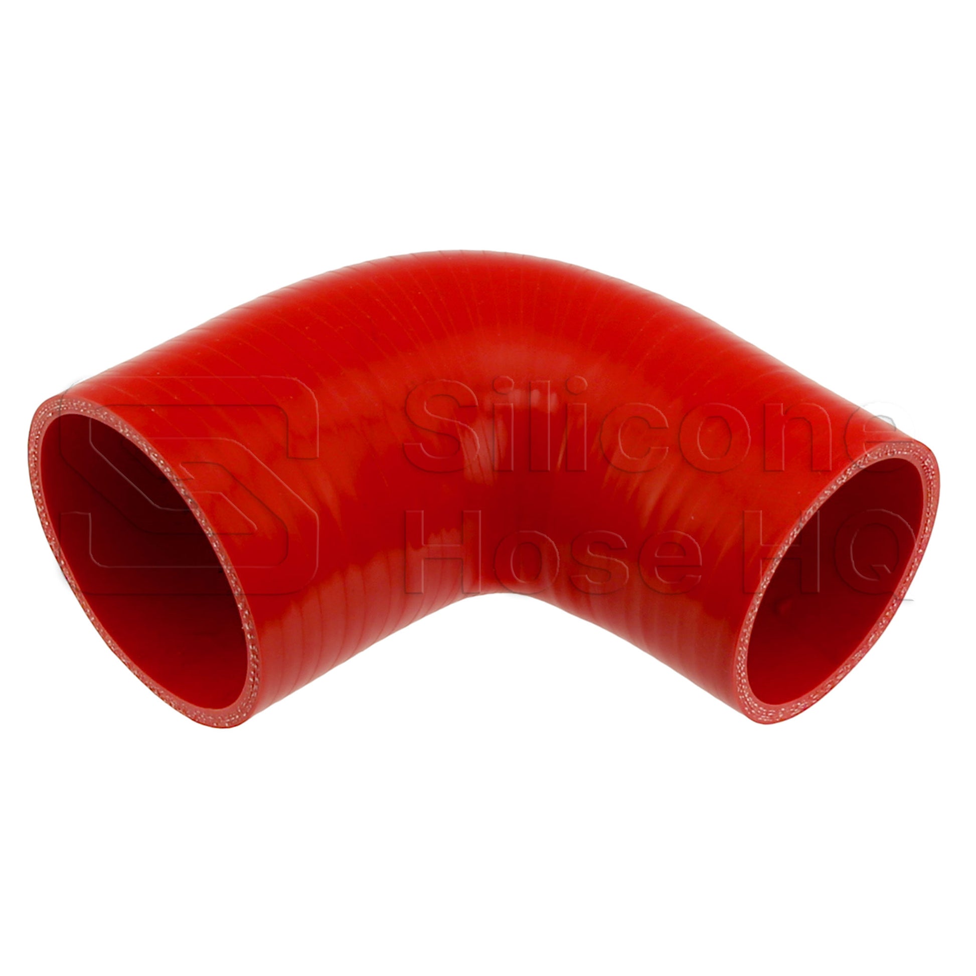 Silicone Hose, 3 1/2" x 3.00" 90 deg. Reducing Elbow