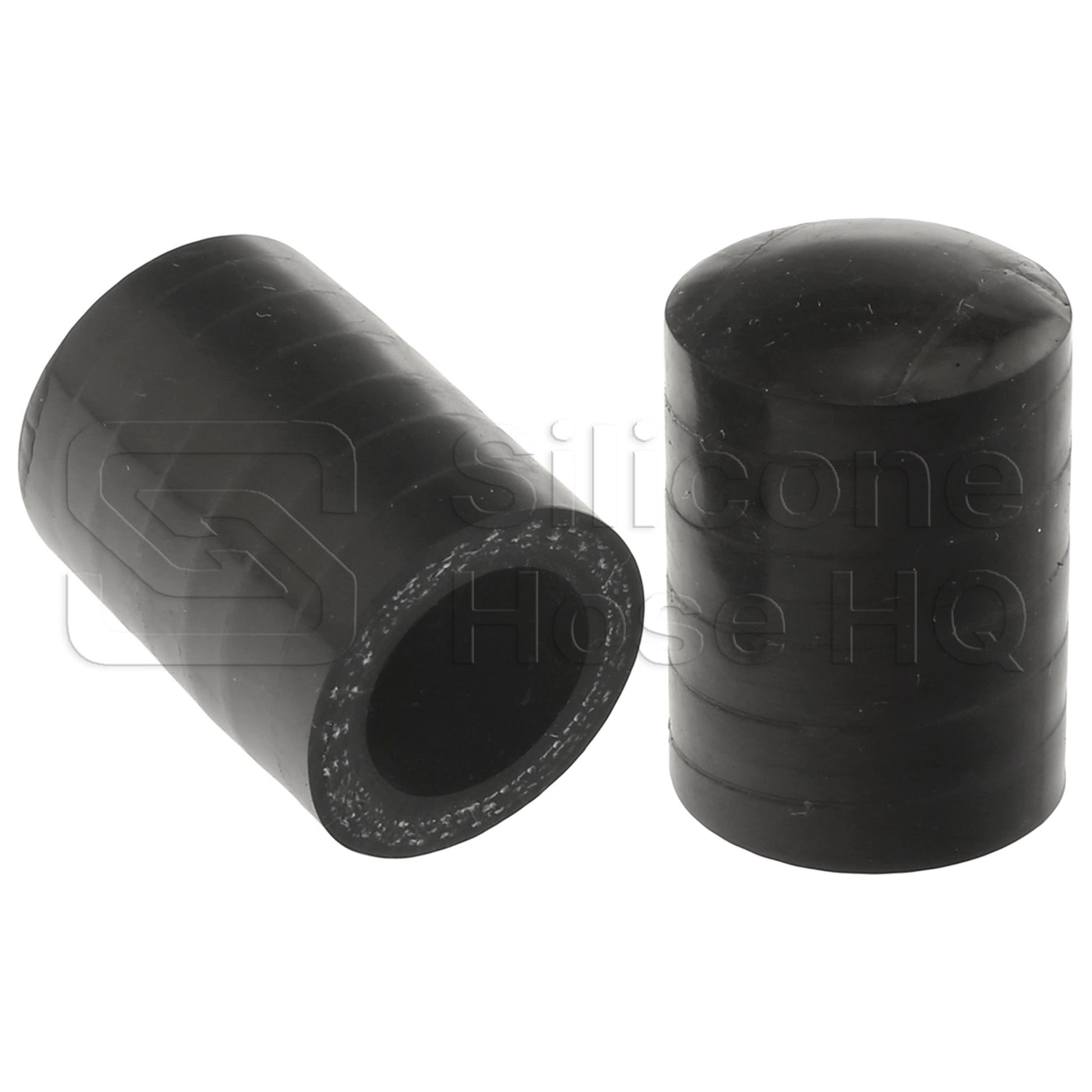 Black Silicone Coolant Bypass Cap, 18mm ID