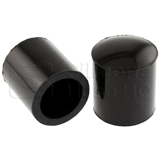 Black Silicone Coolant Bypass Cap, 1.00 inch ID