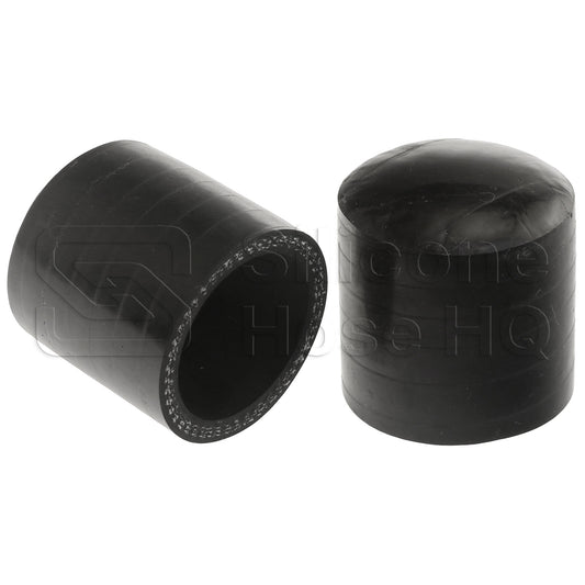 Black Silicone Coolant Bypass Cap, 1 3/16 inch ID