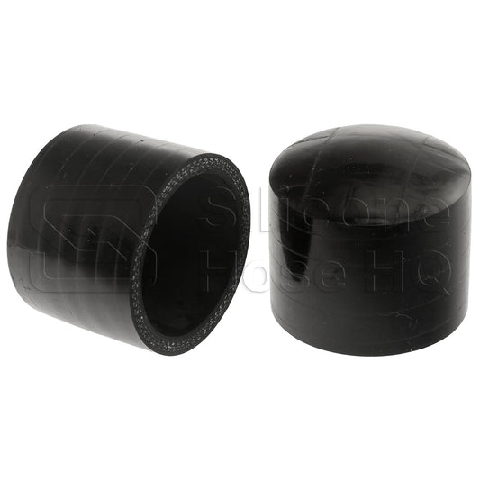 Black Silicone Coolant Bypass Cap, 1 9/16 inch ID