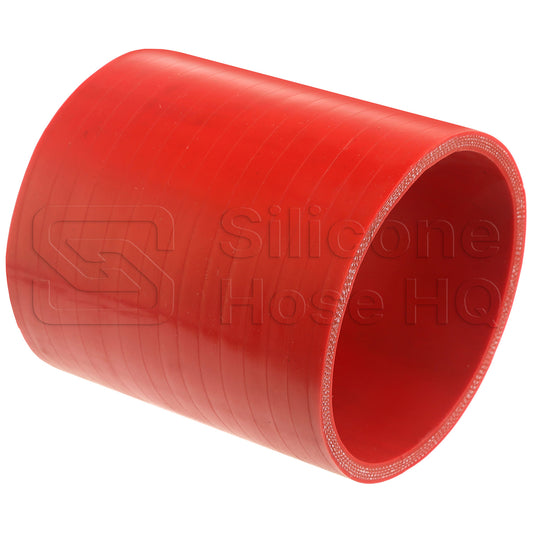 Red Silicone Hose Coupler, 5 inch ID, 4 inch Length