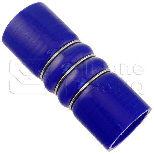 Blue Silicone 350F CAC Hose, 2" ID, 6" L