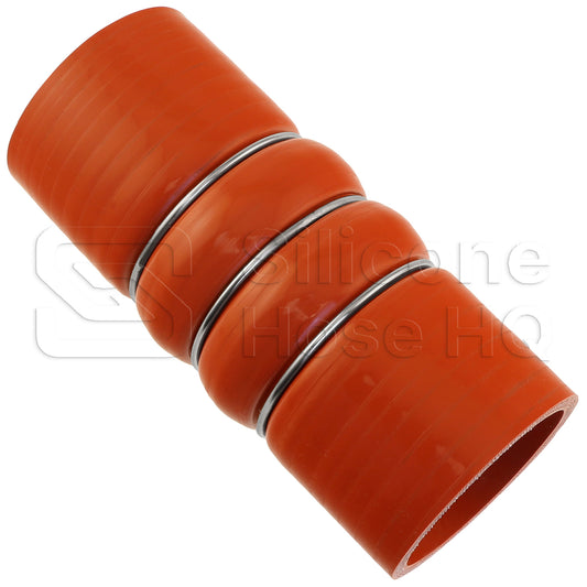 Orange Silicone 500F CAC Hose, 2.25" ID, 6" L