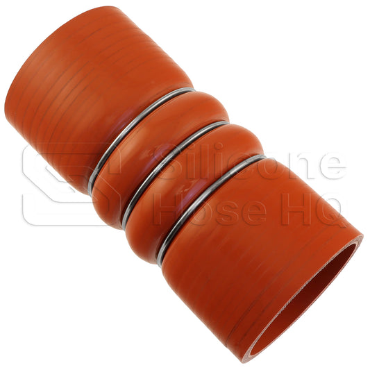 Orange Silicone 500F CAC Hose, 2.50" ID, 6" L