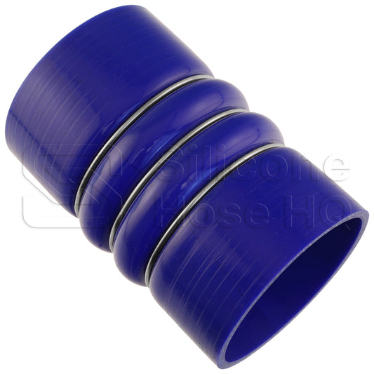 Blue Silicone 350F CAC Hose, 3.88" ID, 6" L