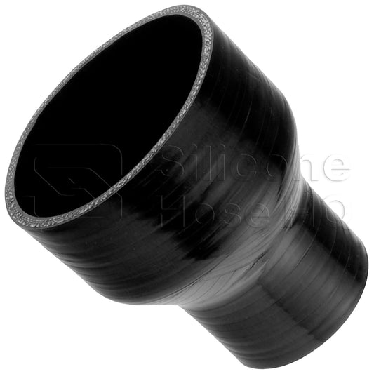 Silicone Hose, 4.00 x 2 1/2 inch ID Straight Reducer