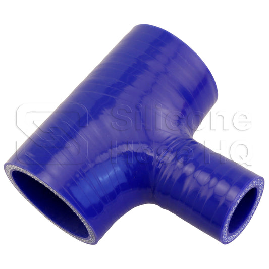 Silicone T-Hose, 54mm (2.13") ID w/25mm (1") ID Branch