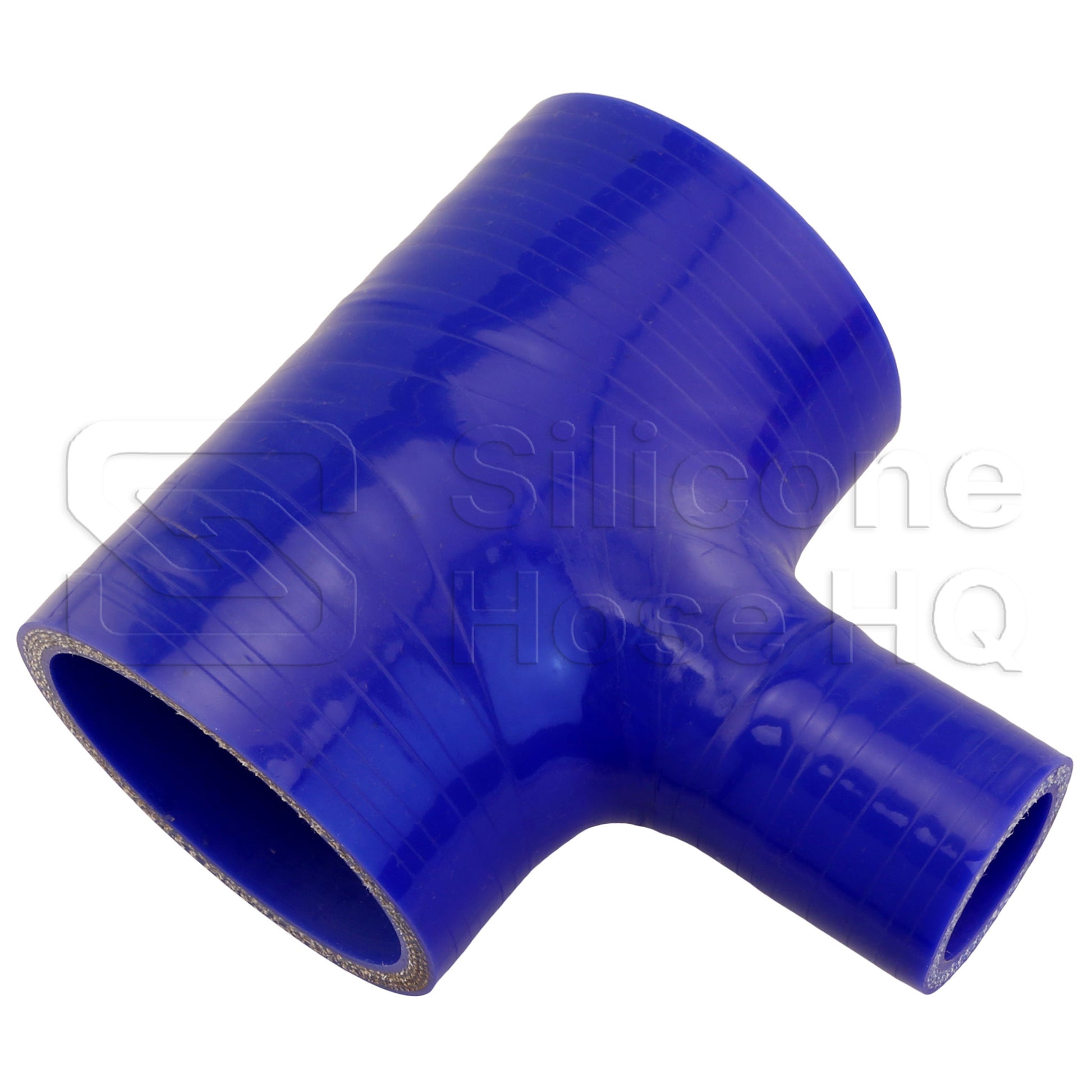 Silicone T-Hose, 60mm (2.38") ID w/25mm (1") ID Branch