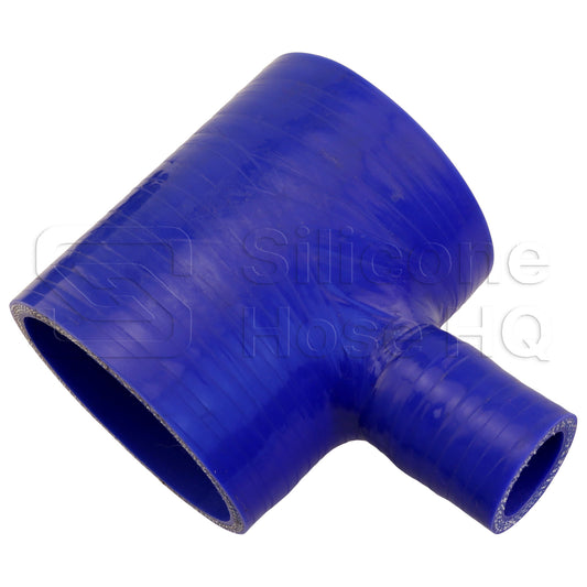 Silicone T-Hose, 76mm (3.00") ID w/25mm (1") ID Branch