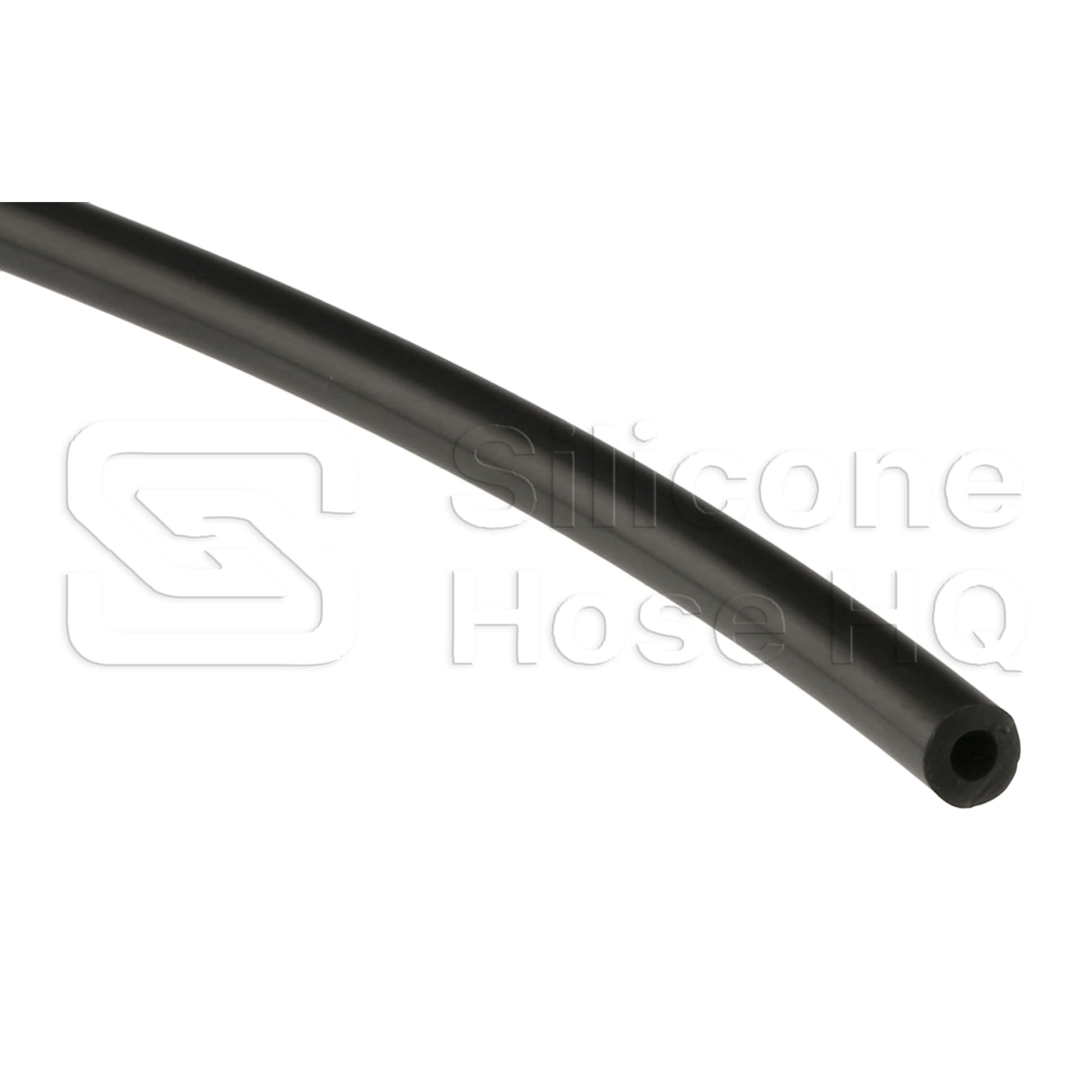 Silicone Vacuum Hose, 4mm (5/32") ID, sold per foot